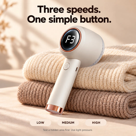 3-in-1 Fabric Shaver & Lint Remover